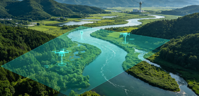 通河县GEO 全域空间监测筑牢生态屏障，空间技术支撑环境治理与灾害防御